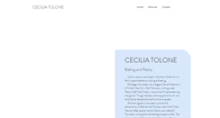 Desktop Screenshot of ceciliatolone.com